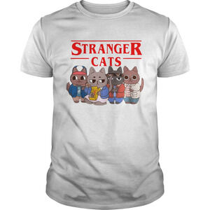 Stranger Cats Stranger Thing Shirt